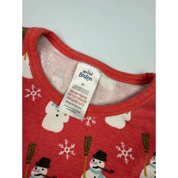 Mini Boden snowman pajamas - Picture 5 of 7